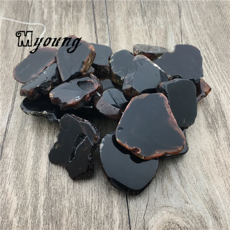 Freeform Brown Slice Agates Beads,Black Agat Slab Top Drilled Pendant Beads For DIY Jewelry MY1676
Freeform Brown Slice Agates Beads,Black Agat Slab Top Drilled Pendant Beads For DIY Jewelry MY1676