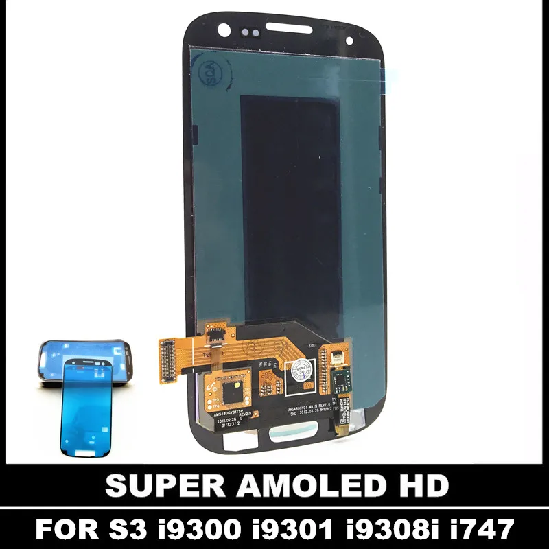 Для Samsung Galaxy SIII S3 i9300 i9300i i9301 i9308i ЖК дисплей кодирующий преобразователь сенсорного