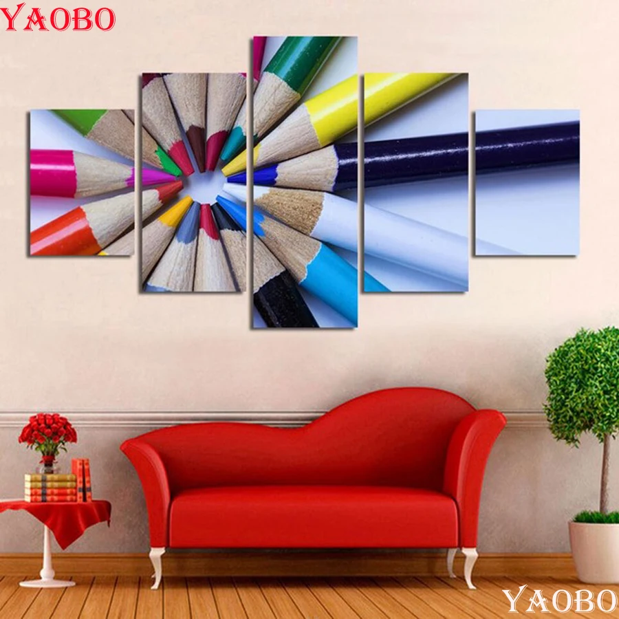 5 шт. полностью квадратная дрель 5D DIY Алмазная картина "цветные карандаши" комбинация 3D вышивка мозаика украшение дома
5 шт. полностью квадратная дрель 5D DIY Алмазная картина "цветные карандаши" комбинация 3D вышивка мозаика украшение дома