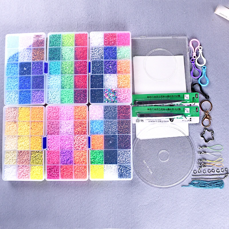 EVA 2.6mm Mini Hama /Fuse /Perler Beads Set DIY Handmade Material Educational Student Starting Set Pegboard Accessory
EVA 2.6mm Mini Hama /Fuse /Perler Beads Set DIY Handmade Material Educational Student Starting Set Pegboard Accessory
