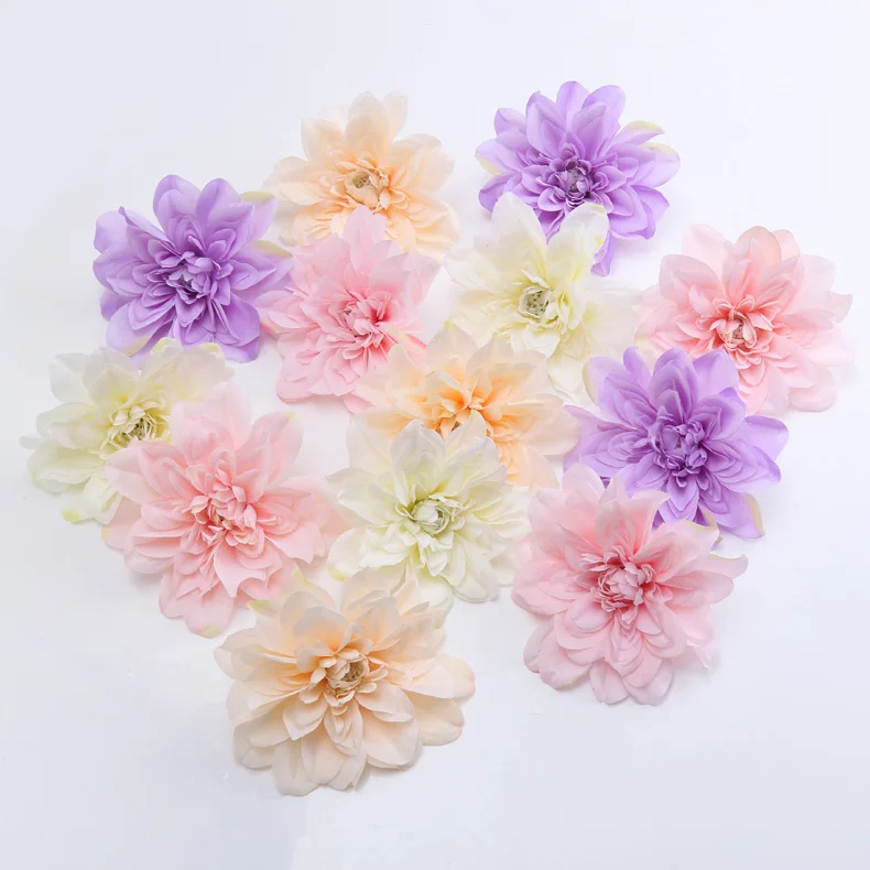 30pcs 15CM 5Colors Silk Dahlia Flower Head Artificial Flowers DIY Wedding Party Wall Arch Decoration Supplies
30pcs 15CM 5Colors Silk Dahlia Flower Head Artificial Flowers DIY Wedding Party Wall Arch Decoration Supplies