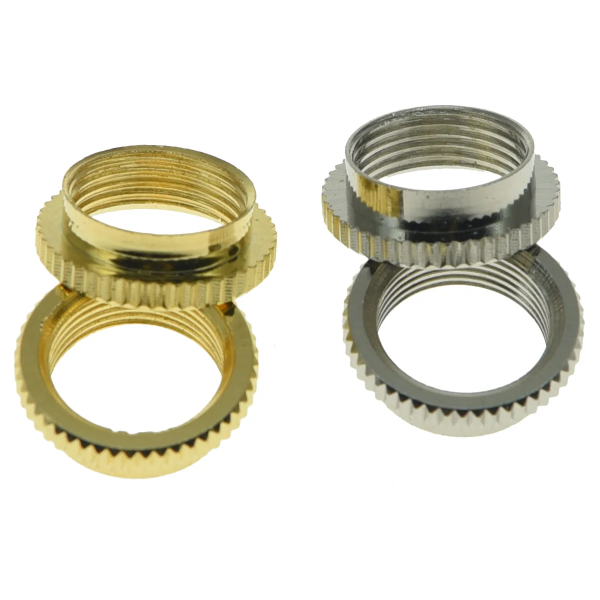 KAISH 2x Fine Knurled Deep Nut Guitar Toggle Switch Nut for Switchcraft on Some Gibson Guitars Nickel/Gold
KAISH 2x Fine Knurled Deep Nut Guitar Toggle Switch Nut for Switchcraft on Some Gibson Guitars Nickel/Gold