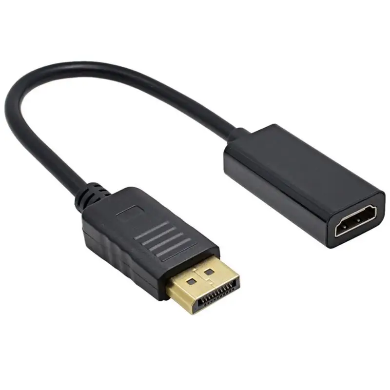 DP Display Port Male To HDMI Female Cable Converter Adapter for PC HP/DELL /Lenovo wire
DP Display Port Male To HDMI Female Cable Converter Adapter for PC HP/DELL /Lenovo wire