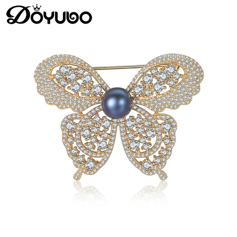 DOYUBO Brand Luxury Women 925 Sterling Silver Butterfly Brooch Fashion Freshewater Pearl Lady Cubic Zircon Brooch Jewelry VH008
DOYUBO Brand Luxury Women 925 Sterling Silver Butterfly Brooch Fashion Freshewater Pearl Lady Cubic Zircon Brooch Jewelry VH008