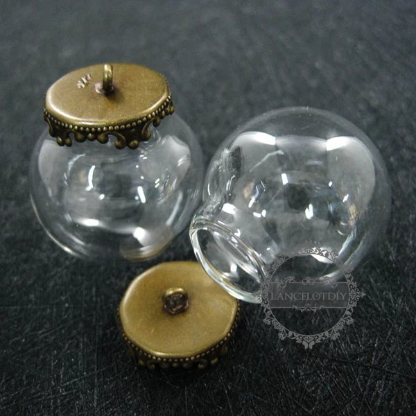 round vintage style bronze bulb vial glass bottle with 25mm open mouth DIY pendant charm supplies 1810425
round vintage style bronze bulb vial glass bottle with 25mm open mouth DIY pendant charm supplies 1810425