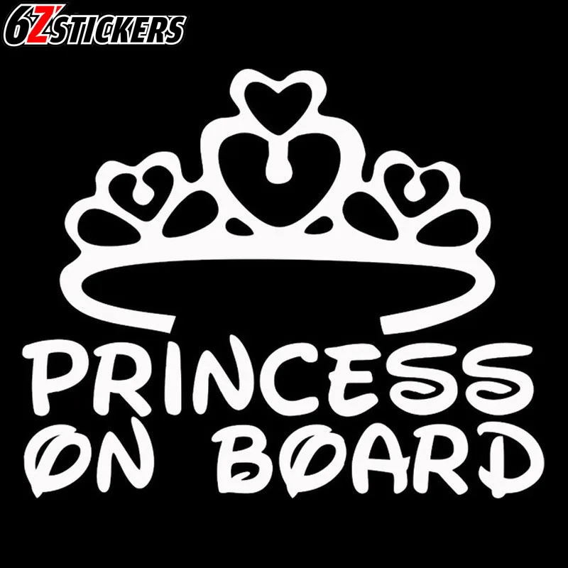 sixsub 1pcs 35X30CM Baby Princess On Board Car Styling Sticker Funny Car Stickers and Decals
sixsub 1pcs 35X30CM Baby Princess On Board Car Styling Sticker Funny Car Stickers and Decals