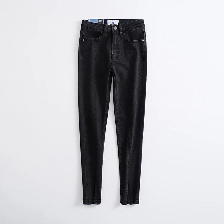 2019 Washed Stitching Jeans Feet Pants Women Autumn New Side Opening Denim Pants Pantalon Femme
2019 Washed Stitching Jeans Feet Pants Women Autumn New Side Opening Denim Pants Pantalon Femme