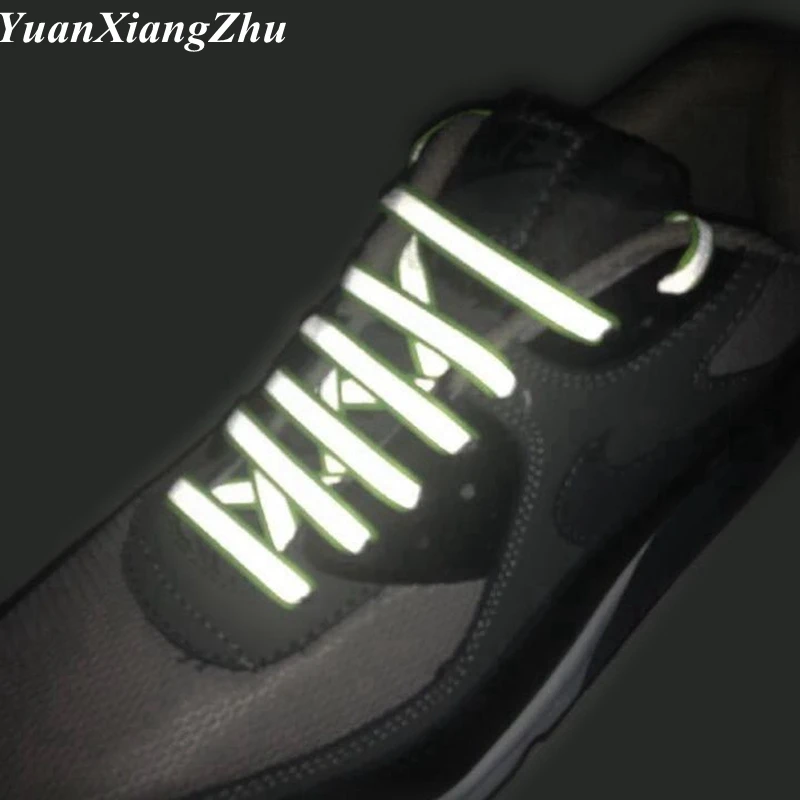1Pair Luminous Glowing Shoelaces 3M Reflective Laces Sneaker Shoestrings Running Shoelace Unisex Fashion Shoe laces
1Pair Luminous Glowing Shoelaces 3M Reflective Laces Sneaker Shoestrings Running Shoelace Unisex Fashion Shoe laces