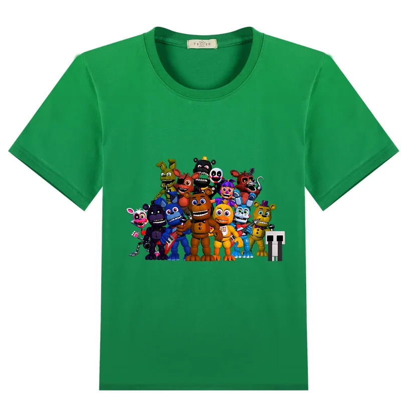 2019 hot 2-12t colorful Five Nights At Freddy's cotton t shirt for boys and girls
2019 hot 2-12t colorful Five Nights At Freddy's cotton t shirt for boys and girls