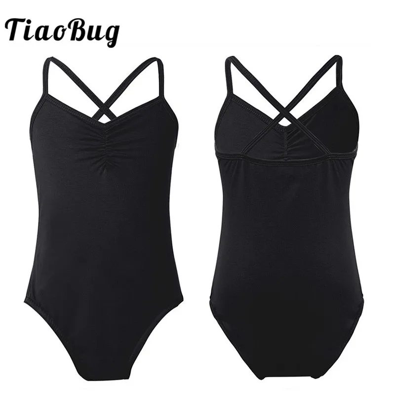 TiaoBug Kids Teens Spaghetti Straps Solid Color Ballet Leotard Girls Professional Gymnastics Leotard Bodysuit Practice Dancewear
TiaoBug Kids Teens Spaghetti Straps Solid Color Ballet Leotard Girls Professional Gymnastics Leotard Bodysuit Practice Dancewear