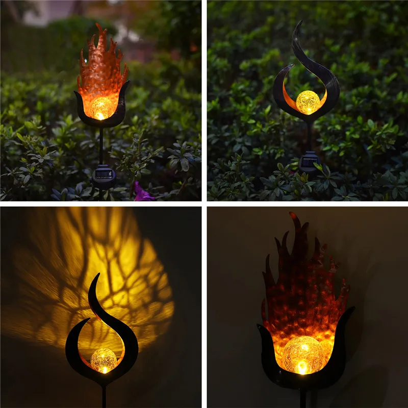 Solar Flame Lamp Flickering IP65 Waterproof LED Garden Decoration Landscape Light Lawn Lamps Path Lighting Torch Light Spotlight
Solar Flame Lamp Flickering IP65 Waterproof LED Garden Decoration Landscape Light Lawn Lamps Path Lighting Torch Light Spotlight