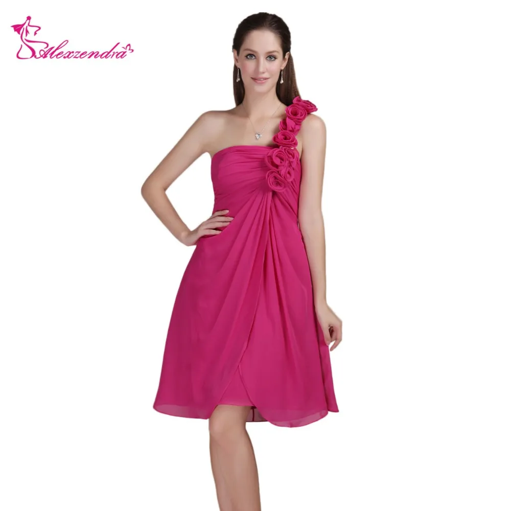 Alexzendra A Line Chiffon Knee Length Bridesmaid Dress for Wedding One Shoulder Party Gown Plus Size
Alexzendra A Line Chiffon Knee Length Bridesmaid Dress for Wedding One Shoulder Party Gown Plus Size