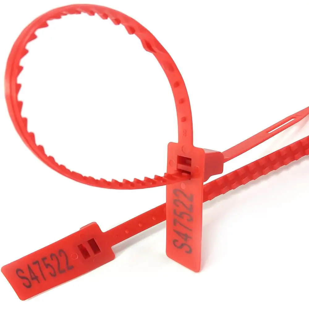 100pcs Plastic Anti Tamper Security Seal Pull Tight Cable Tie Adjustable Disposable Numberd Zip Tag SHipping Tag
100pcs Plastic Anti Tamper Security Seal Pull Tight Cable Tie Adjustable Disposable Numberd Zip Tag SHipping Tag