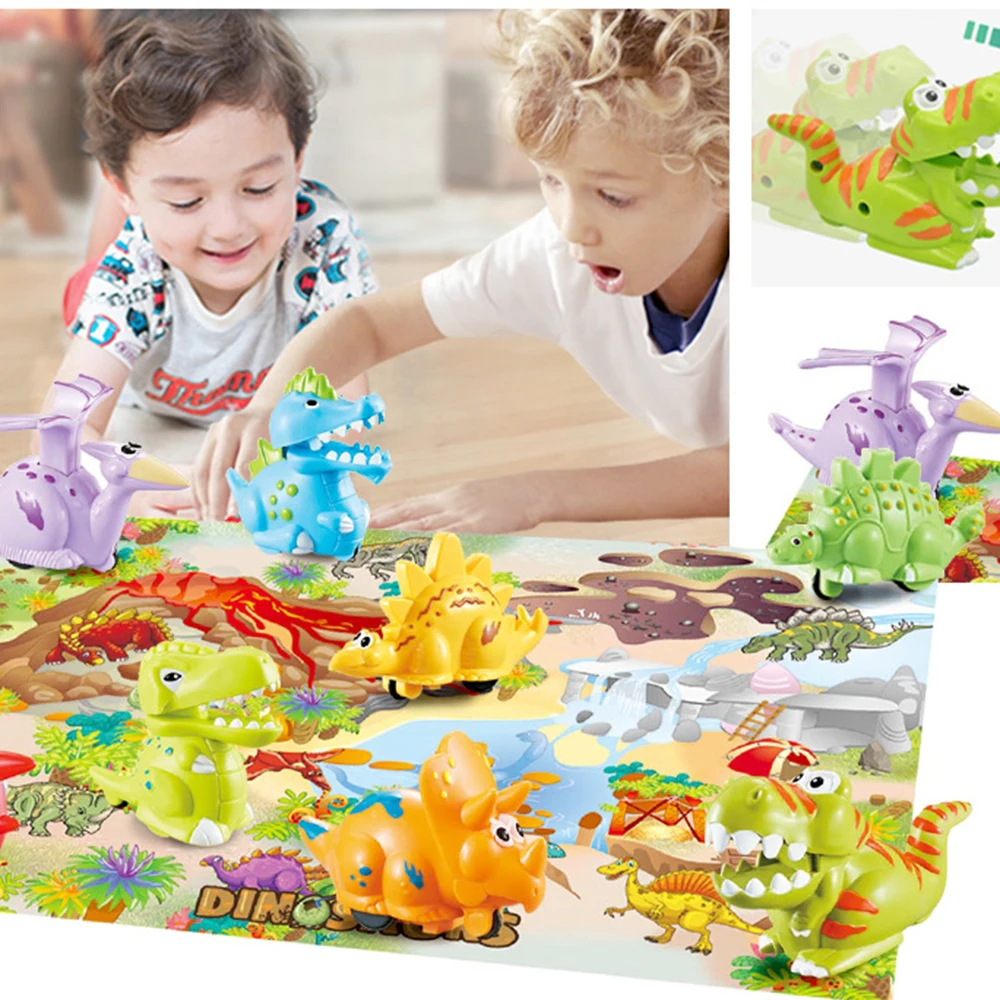 8Pcs Colorful Dinosaur Animal Educational Toys Car Sliding Inertia Mini Dinosaur Pressure Cartoon Slider Car Shape Children Toy
8Pcs Colorful Dinosaur Animal Educational Toys Car Sliding Inertia Mini Dinosaur Pressure Cartoon Slider Car Shape Children Toy