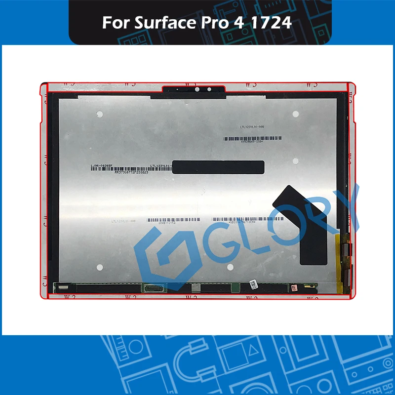 For Microsoft Surface Pro 4 1724 LTN123YL01-001 LCD Display Touch Screen Assembly with Screen Sticker + Tools
For Microsoft Surface Pro 4 1724 LTN123YL01-001 LCD Display Touch Screen Assembly with Screen Sticker + Tools