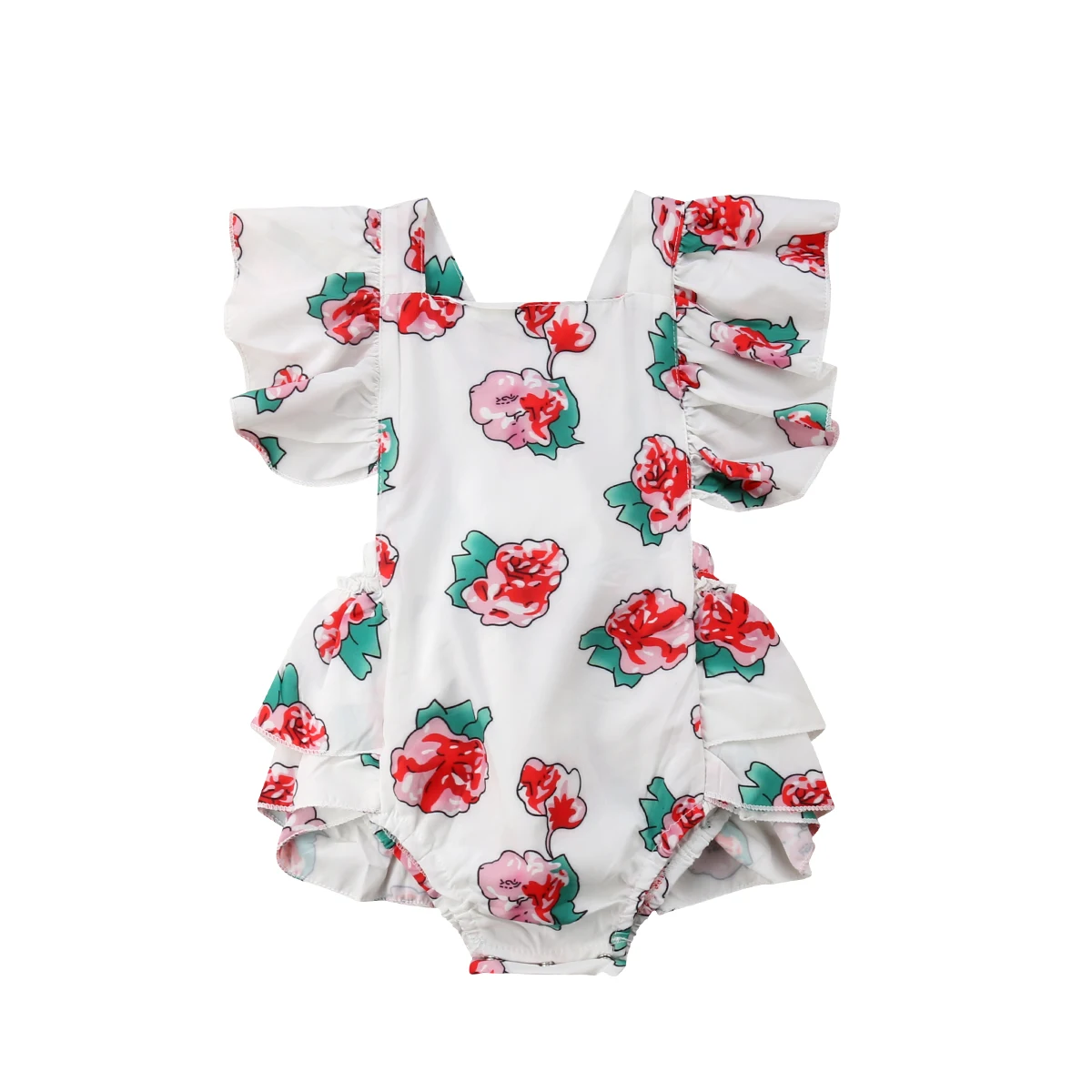 Newborn Baby Girls Flowers Bodysuit Jumpsuit Sunsuit Ruffle Skirt Outfits Clothes Size 0-24M
Newborn Baby Girls Flowers Bodysuit Jumpsuit Sunsuit Ruffle Skirt Outfits Clothes Size 0-24M