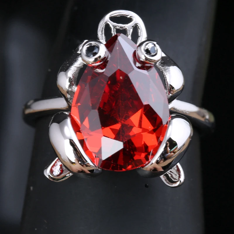 Прекрасная лягушка Oxblood красный гранат стерлингового серебра 925 Для женщин Модные украшения Высокое качество США # Solitaire Кольца Размеры 6 7 8 9 ...
Прекрасная лягушка Oxblood красный гранат стерлингового серебра 925 Для женщин Модные украшения Высокое качество США # Solitaire Кольца Размеры 6 7 8 9 ...