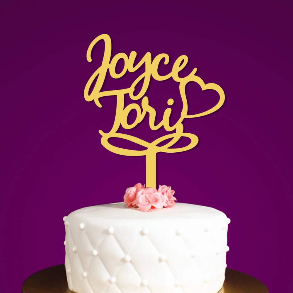 Custom Names Rustic Gold Wooden Cake Topper Wedding Cake Decoration Personalized Anniversary cake topper
Custom Names Rustic Gold Wooden Cake Topper Wedding Cake Decoration Personalized Anniversary cake topper