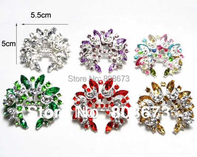 6 Mixed Colors Silver Color Pretty Moon Flower Pin Brooch New!! Woman Gift Wedding Brooch
6 Mixed Colors Silver Color Pretty Moon Flower Pin Brooch New!! Woman Gift Wedding Brooch