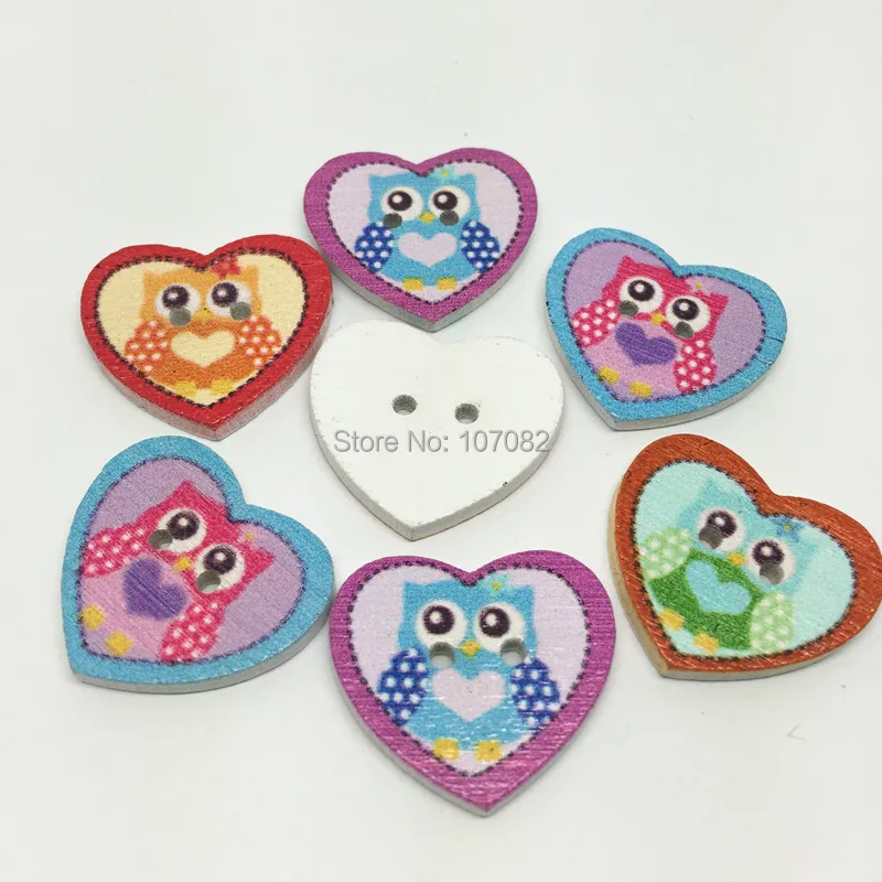 1000pcs Mix Cute Cartoon Owl Pattern Heart Shaped 2 Holes Wooden Buttons Owls Button Fit Sewing Scrapbook Christmas Decoration
1000pcs Mix Cute Cartoon Owl Pattern Heart Shaped 2 Holes Wooden Buttons Owls Button Fit Sewing Scrapbook Christmas Decoration