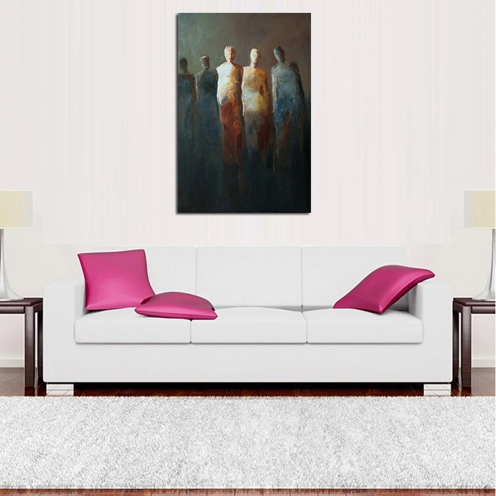 Hand Painted Abstract Colorful Human Oil Painting on Canvas Modern Home Decoration Wall Art Picture Handmade Acrylic Paintings
Hand Painted Abstract Colorful Human Oil Painting on Canvas Modern Home Decoration Wall Art Picture Handmade Acrylic Paintings