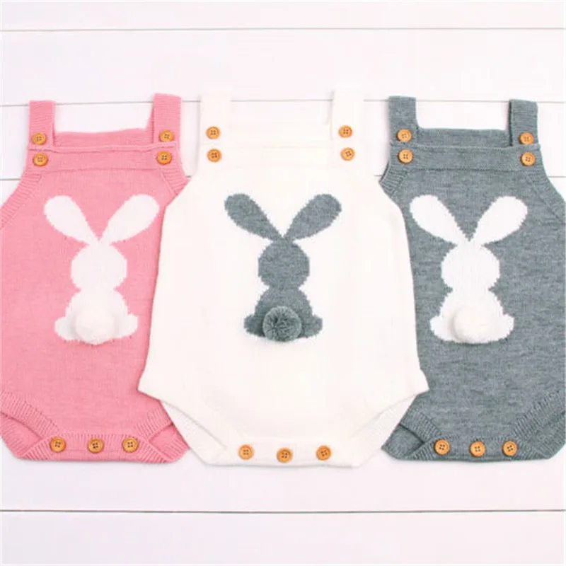 Newborn Baby Boy Girl Knitted Bodysuit 2018 New Fashion Baby Bunny Knitting Wool Bodysuit Sleeveless Jumpsuit Warm Baby Clothing
Newborn Baby Boy Girl Knitted Bodysuit 2018 New Fashion Baby Bunny Knitting Wool Bodysuit Sleeveless Jumpsuit Warm Baby Clothing