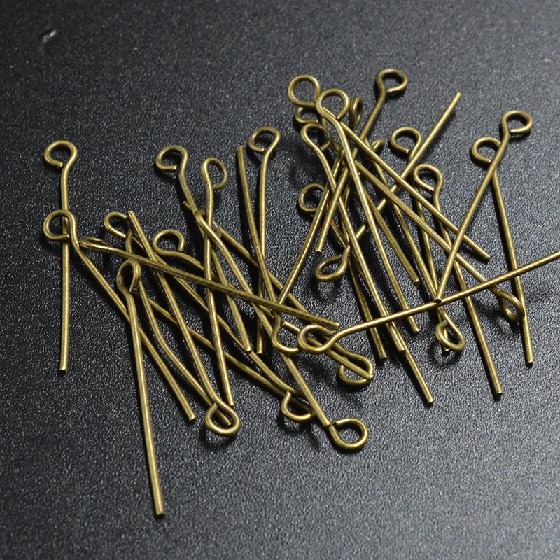 16mm Approx 300pcs Antique Bronze "9" Shape Eye Pin Head Pins DIY Accessories Craft For Jewelry Making
16mm Approx 300pcs Antique Bronze "9" Shape Eye Pin Head Pins DIY Accessories Craft For Jewelry Making