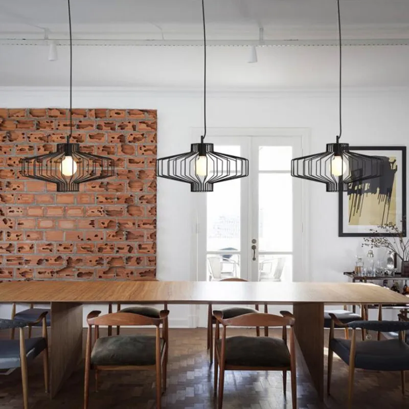 Loft Retro Modern Minimalist Wrought Iron Lantern Chandelier Light Korean Study Living Room Dining Room Mesh Hang Lighting Lamp
Loft Retro Modern Minimalist Wrought Iron Lantern Chandelier Light Korean Study Living Room Dining Room Mesh Hang Lighting Lamp