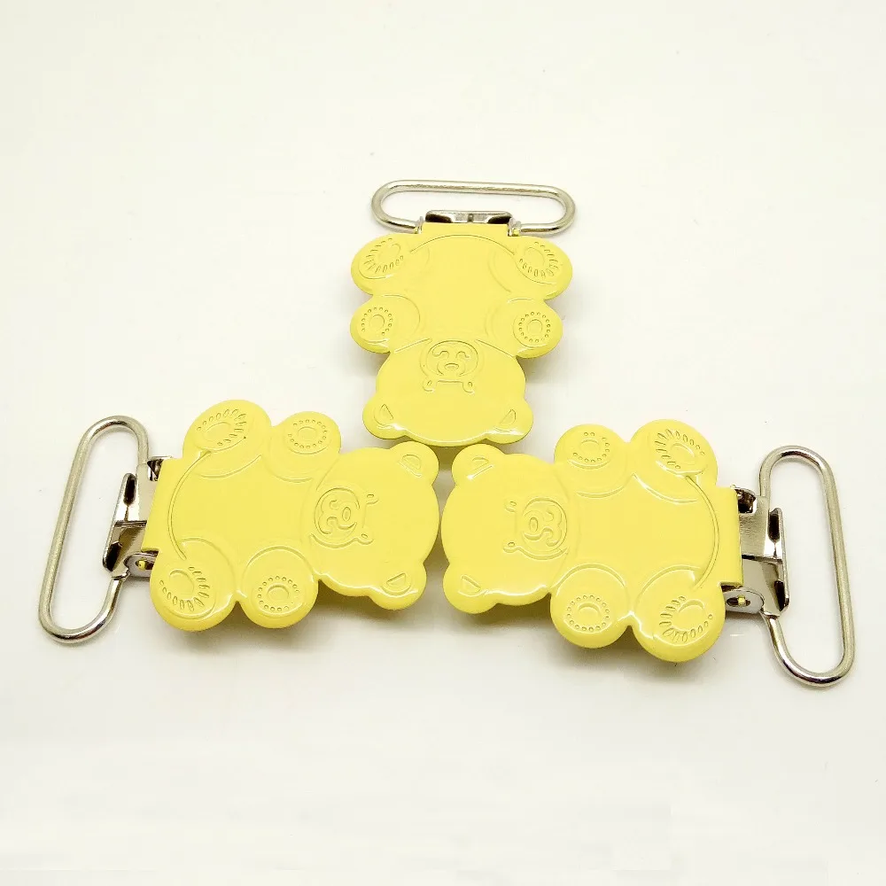 200pcs yellow metal pacifier clips in pacifier wholesale metal bear suspender clips enamel pacifier clips
200pcs yellow metal pacifier clips in pacifier wholesale metal bear suspender clips enamel pacifier clips