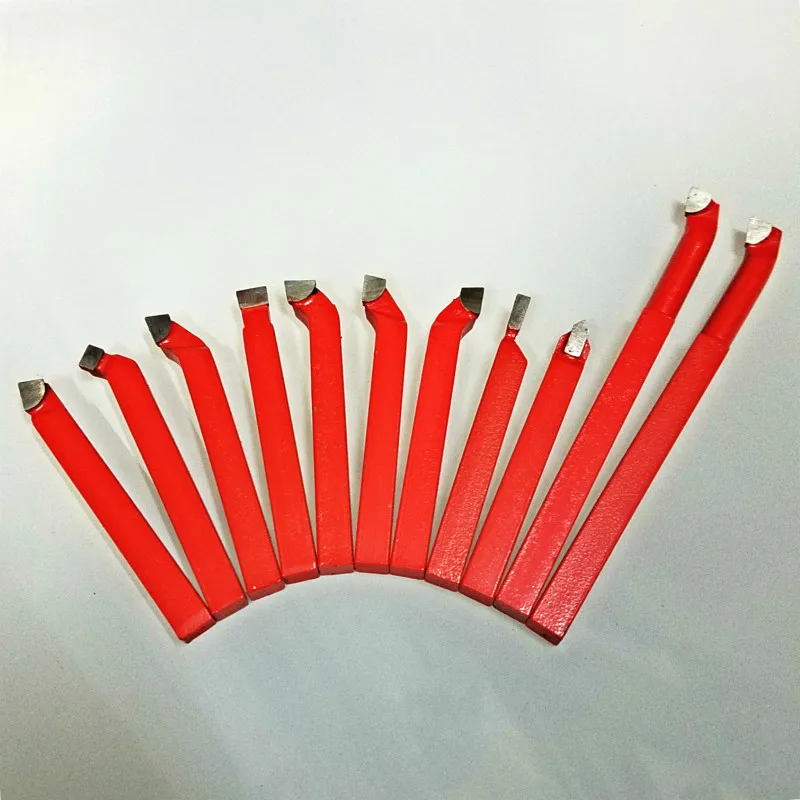 11Pcs 8*8mm Red Welding Turning Tool Holder Carbide Tip Tipped Bit Set Brazed Milling Cutter Tools For Metal CNC Lathe 
11Pcs 8*8mm Red Welding Turning Tool Holder Carbide Tip Tipped Bit Set Brazed Milling Cutter Tools For Metal CNC Lathe