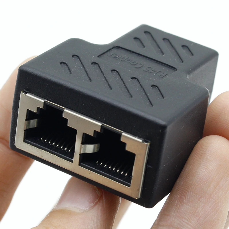 Сетевой кабель RJ45 LAN Ethernet от 1 до 2 сетевой адаптер разъём разветвитель шт. |