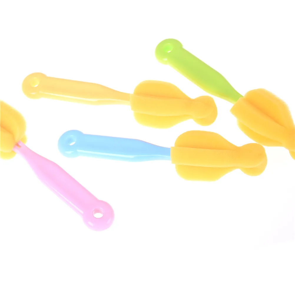 360 Degree Rotating Sponge yellow Baby Nipple Brush Babies Teat Cleaning Feeding Bottle Brushes Infant Pacifier Cleaner 2 Pcs
360 Degree Rotating Sponge yellow Baby Nipple Brush Babies Teat Cleaning Feeding Bottle Brushes Infant Pacifier Cleaner 2 Pcs
