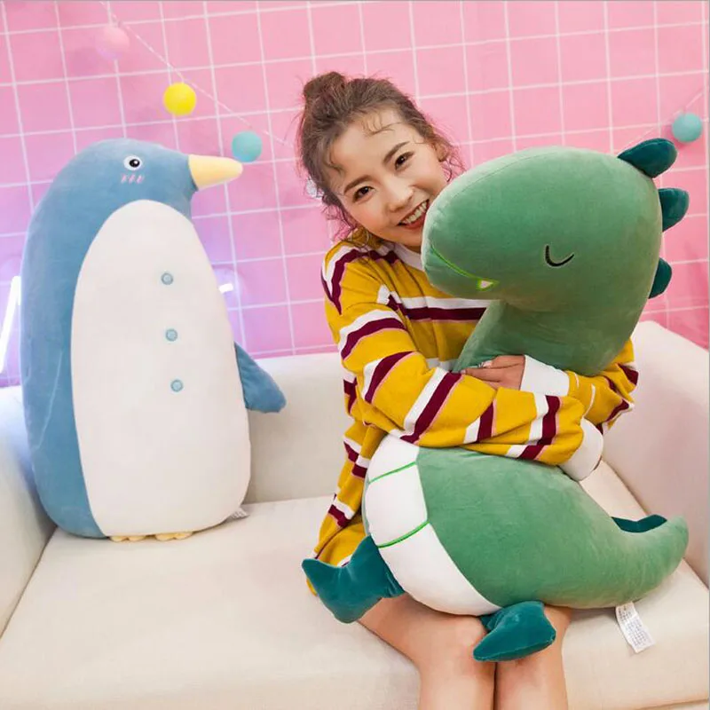 Cute Cartoon Bear Penguin Plush Toys Stuffed Animal Pig Dinosaur Doll Toy Plush Pillow Sleeping Doll Children Toys
Cute Cartoon Bear Penguin Plush Toys Stuffed Animal Pig Dinosaur Doll Toy Plush Pillow Sleeping Doll Children Toys