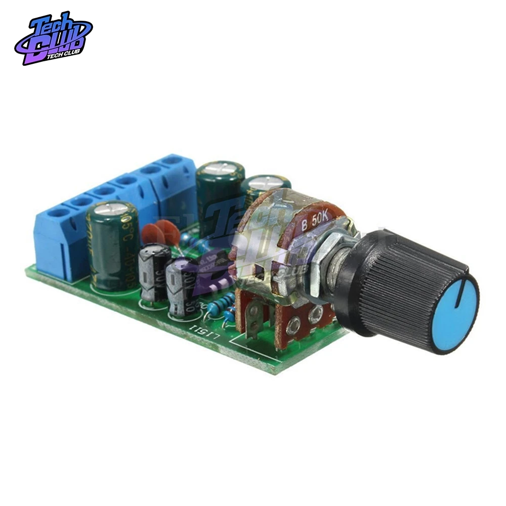 TDA2822M Amplifier Board DC 1.8-12V 2.0 Channel Stereo Mini AUX Audio Amplifier Module AMP with 50K Ohm Potentiometer
TDA2822M Amplifier Board DC 1.8-12V 2.0 Channel Stereo Mini AUX Audio Amplifier Module AMP with 50K Ohm Potentiometer