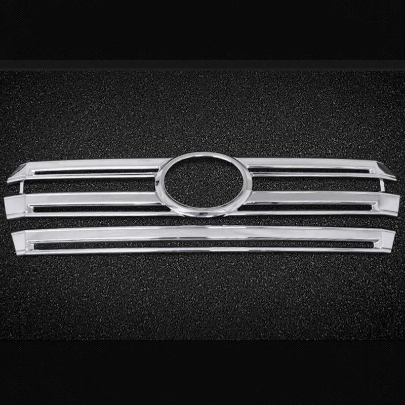 For TOYOTA LAND CRUISER 2016 2PCS ABS Chrome Car Front Hood Grille Grill Decorative Cover Trim Car Styling Quality Assurance
For TOYOTA LAND CRUISER 2016 2PCS ABS Chrome Car Front Hood Grille Grill Decorative Cover Trim Car Styling Quality Assurance