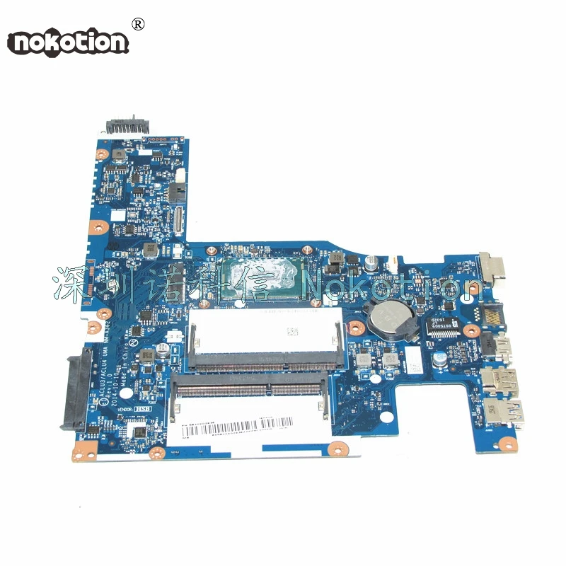 NOKOTION ACLU3 ACLU4 NM-A362 Main board For lenovo G50-80 Laptop motherboard SR240 I3-5020U full test
NOKOTION ACLU3 ACLU4 NM-A362 Main board For lenovo G50-80 Laptop motherboard SR240 I3-5020U full test