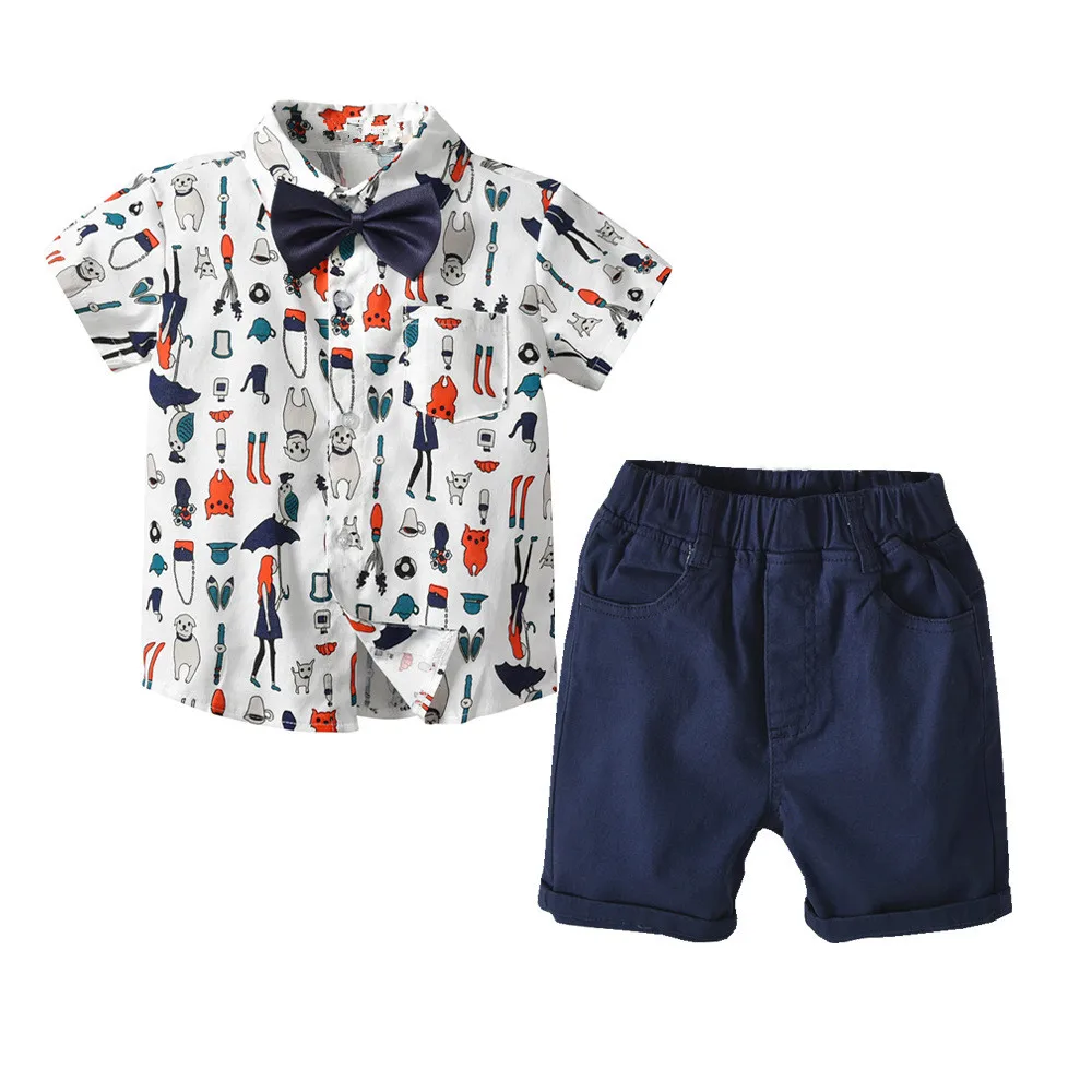 Summer Baby Boy Clothing Sets Infant Newborn Boys Clothes Shorts Sleeve Shirts+Shorts+Bow Tie 3Pcs Boy Outfits Children Clothing
Summer Baby Boy Clothing Sets Infant Newborn Boys Clothes Shorts Sleeve Shirts+Shorts+Bow Tie 3Pcs Boy Outfits Children Clothing