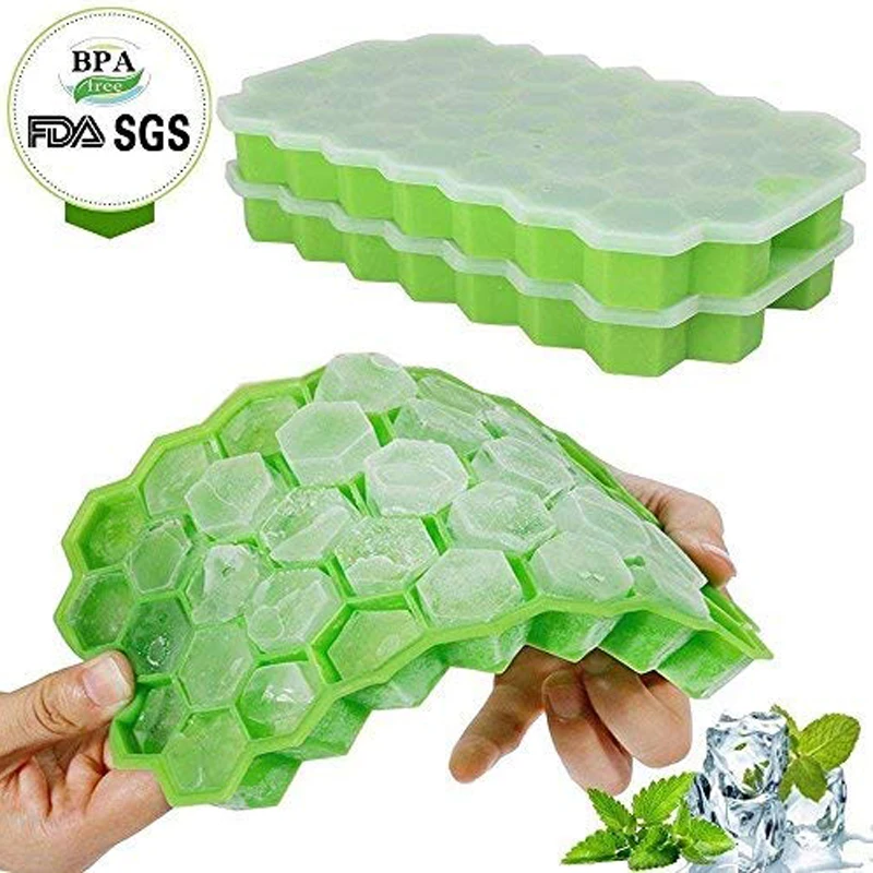 Honeycomb Shape Ice Cube 37 Cubes Silicone Tray Ice Cubes Maker Ice Cream Molds Form Chocolate Mold Whiskey Party Bar Tools
Honeycomb Shape Ice Cube 37 Cubes Silicone Tray Ice Cubes Maker Ice Cream Molds Form Chocolate Mold Whiskey Party Bar Tools