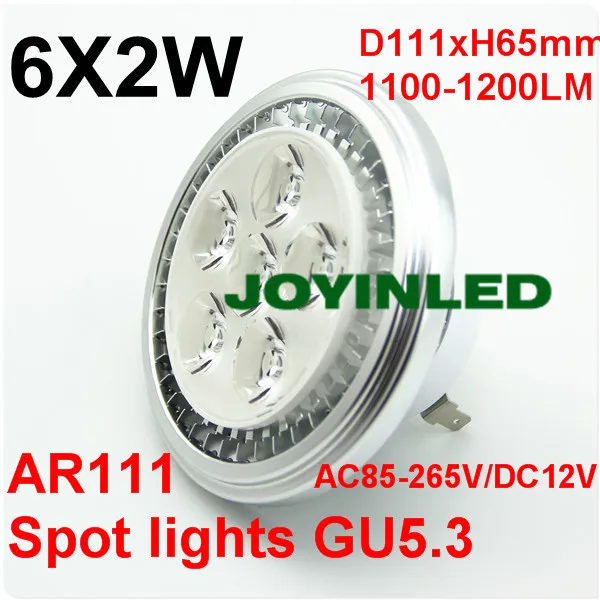 LED High power AR111 6x2W 12W GU53 AC85-265V,COB LED SPOT LIGHT replace 120W halogen.warm white/cold White+External Drive
LED High power AR111 6x2W 12W GU53 AC85-265V,COB LED SPOT LIGHT replace 120W halogen.warm white/cold White+External Drive