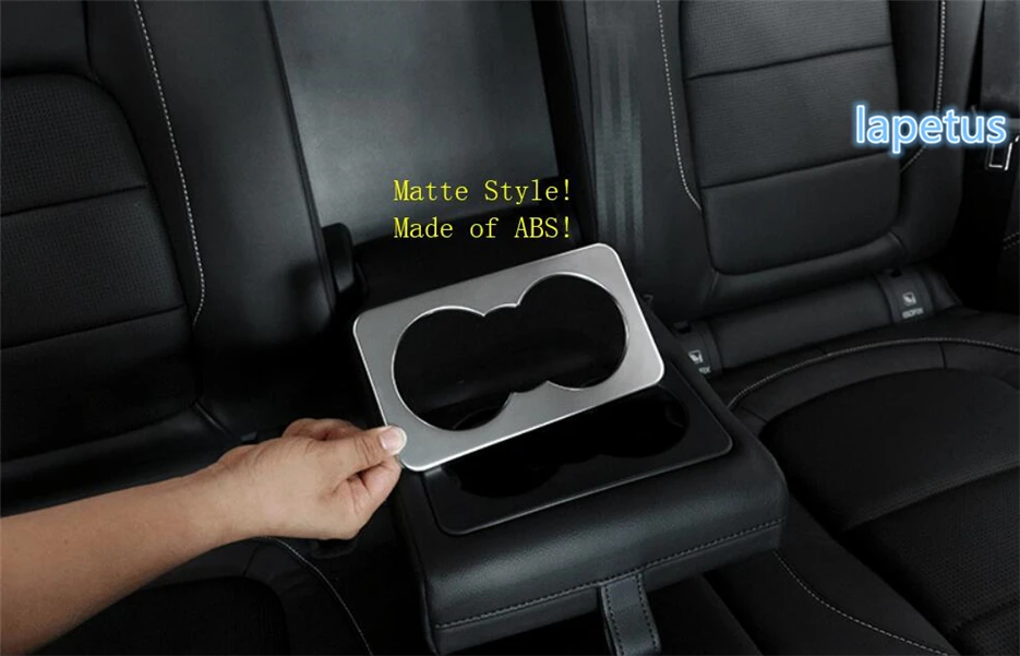 Lapetus Rear Seat Water Cup Holder Decoration Frame Cover Trim 1 Pcs Fit For Jaguar XF 2016 2017 2018 2019 ABS Matte Style
Lapetus Rear Seat Water Cup Holder Decoration Frame Cover Trim 1 Pcs Fit For Jaguar XF 2016 2017 2018 2019 ABS Matte Style