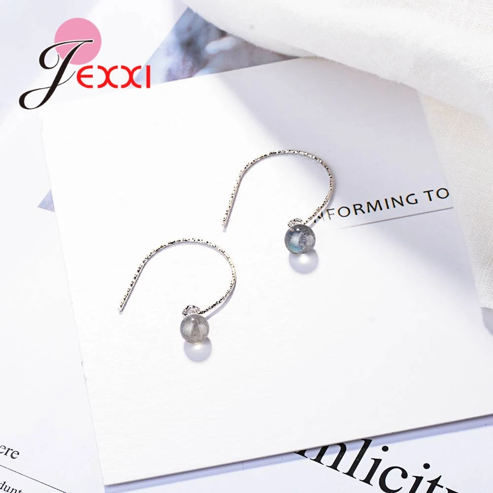 Exquisite Korean Style Ball Pendant Earrings AAAA Opal Modern Shiny Jewelry 925 Sterling Silver Fashion Anel Bijoux
Exquisite Korean Style Ball Pendant Earrings AAAA Opal Modern Shiny Jewelry 925 Sterling Silver Fashion Anel Bijoux