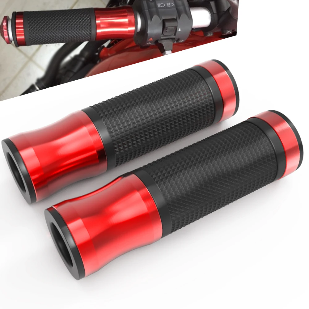 1 Pair 7/8" 22mm Universal CNC Aluminum+Rubber Motorcycle Handle Grips Red Blue Gold for YAMAHA TMAX 530 2012-2016 500 2008-2011
1 Pair 7/8" 22mm Universal CNC Aluminum+Rubber Motorcycle Handle Grips Red Blue Gold for YAMAHA TMAX 530 2012-2016 500 2008-2011