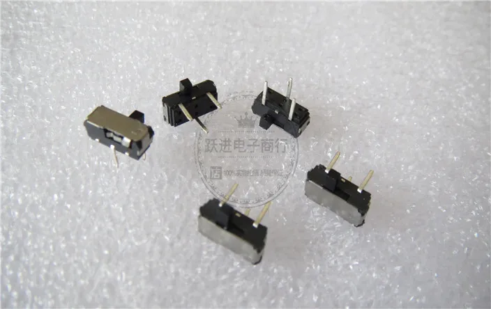 Original new 100% MK-12D10-G2 miniature 3pin 2gear horizontal sliding switch dialing switch
Original new 100% MK-12D10-G2 miniature 3pin 2gear horizontal sliding switch dialing switch