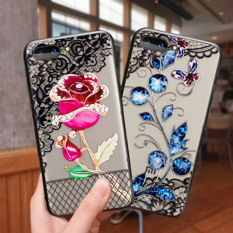 KaiNuEn чехол для Huawei Honor 10 Lite Honor10 Роскошный Жесткий с 3d рисунком мобильного телефона