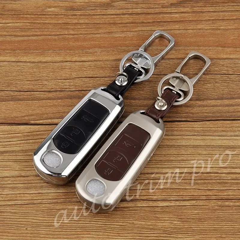 Metallic 3 Buttons Key Case Chain Holder Keyfob Bag Shell Fit For Mazda 3 6 Sedan 2014-2016 Accessories
Metallic 3 Buttons Key Case Chain Holder Keyfob Bag Shell Fit For Mazda 3 6 Sedan 2014-2016 Accessories
