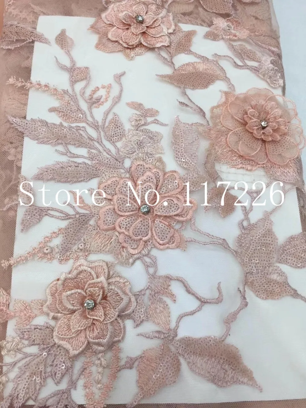 3D applique flower JRB-17125 fashion mesh tulle embroidery french net lace fabric for party dress
3D applique flower JRB-17125 fashion mesh tulle embroidery french net lace fabric for party dress
