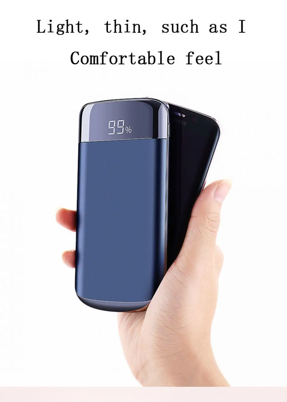 Power Bank Phone Charger 20000mah for iphone Xiaomi 8 X Mobile LCD External 18650 USB Battery | Мобильные телефоны и