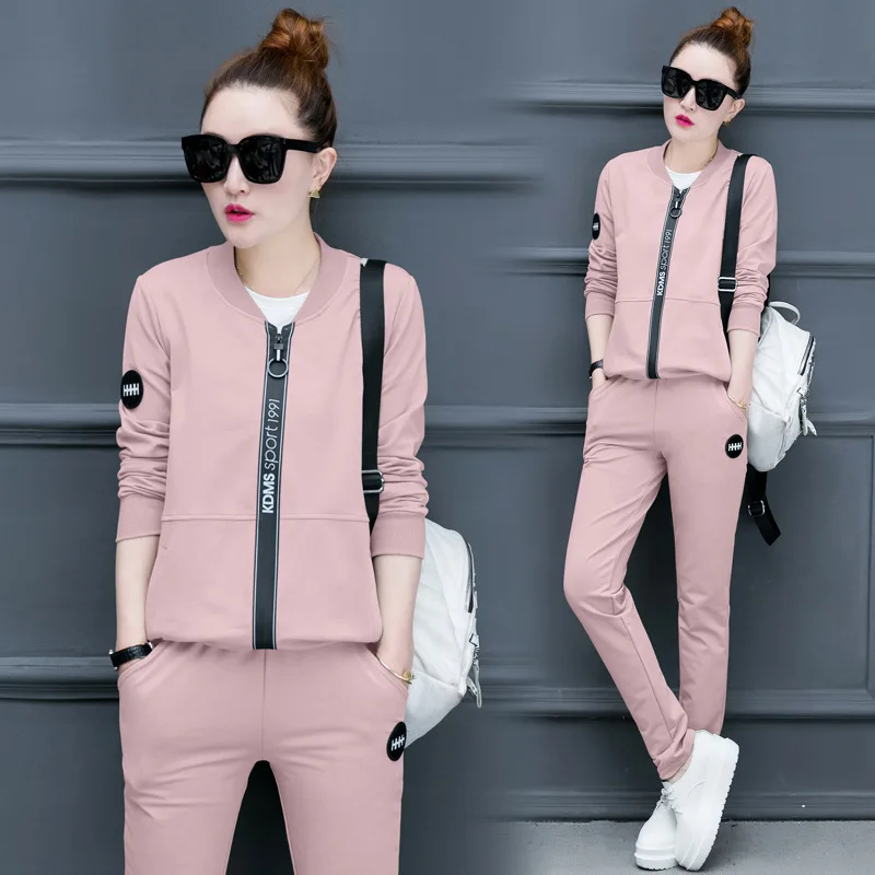 Casual 3 Piece Set Tracksuit Women Clothes 2020 Autumn Ladies Plus size Sweat Suits pants set High quality fashion women's suit
Casual 3 Piece Set Tracksuit Women Clothes 2020 Autumn Ladies Plus size Sweat Suits pants set High quality fashion women's suit