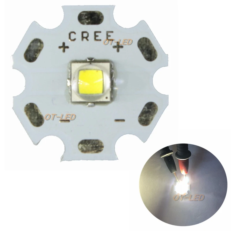 

10PCS CREE XM-L2 XML2 LED T6 U2 10W WHITE Neutral White Warm White High Power LED Emitter with 12mm 14mm 16mm 20mm PCB for DIY