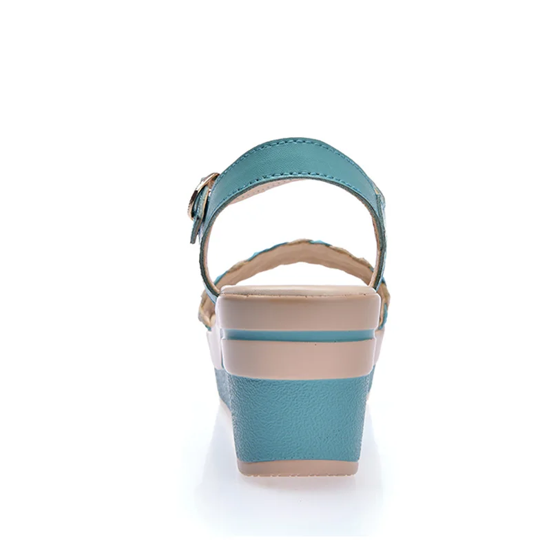 WDZKN Peep Toe Women Wedge Sandals Summer Casual Shoes Sandalias Mujer Fashion Sweet Woven High Heel Platform Sandals
WDZKN Peep Toe Women Wedge Sandals Summer Casual Shoes Sandalias Mujer Fashion Sweet Woven High Heel Platform Sandals